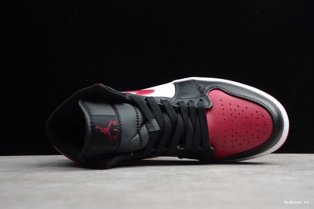 Air Toe Bred 1  Mid Jordan 554724-066 0516